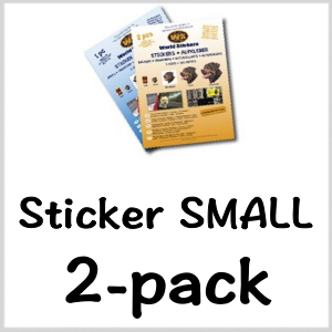 Small 2-pack banner